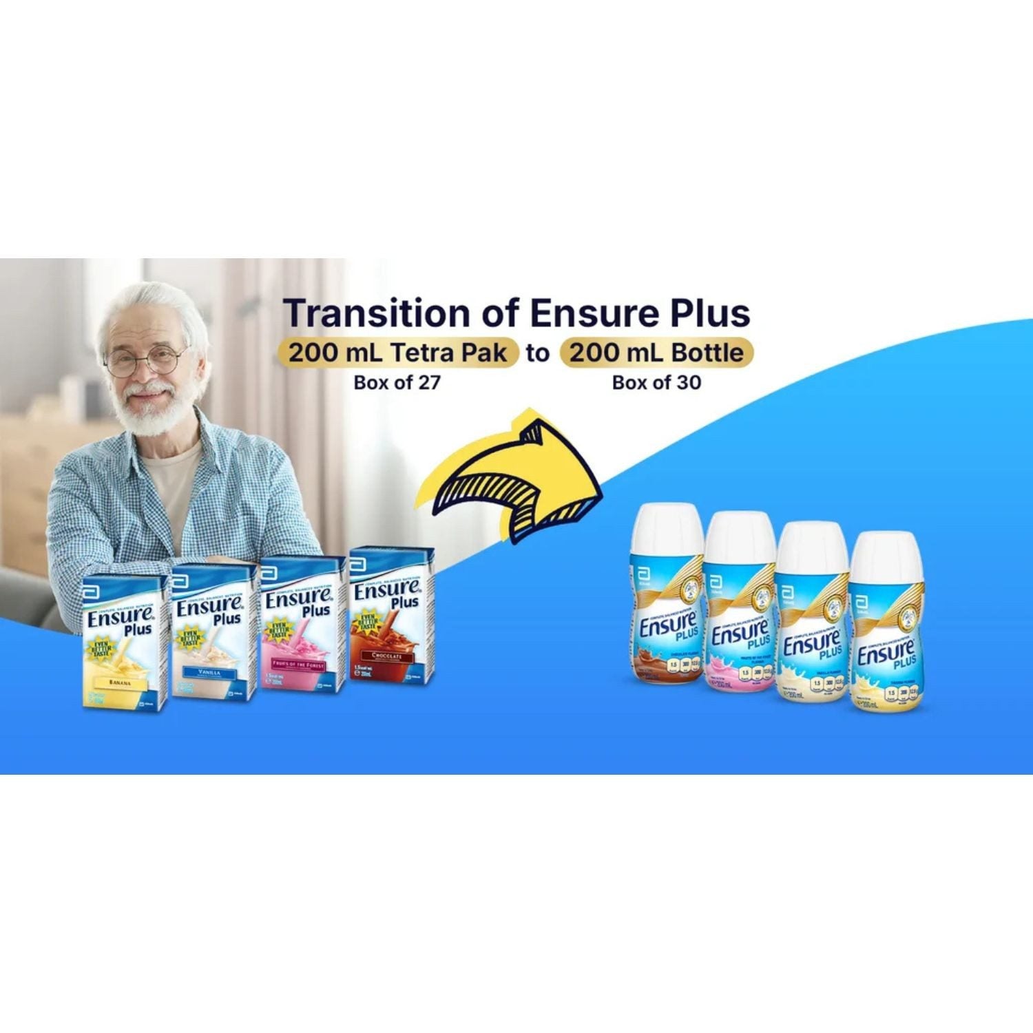 Abbott Nutrition Abbott Nutrition Ensure Plus 200ml Bottle