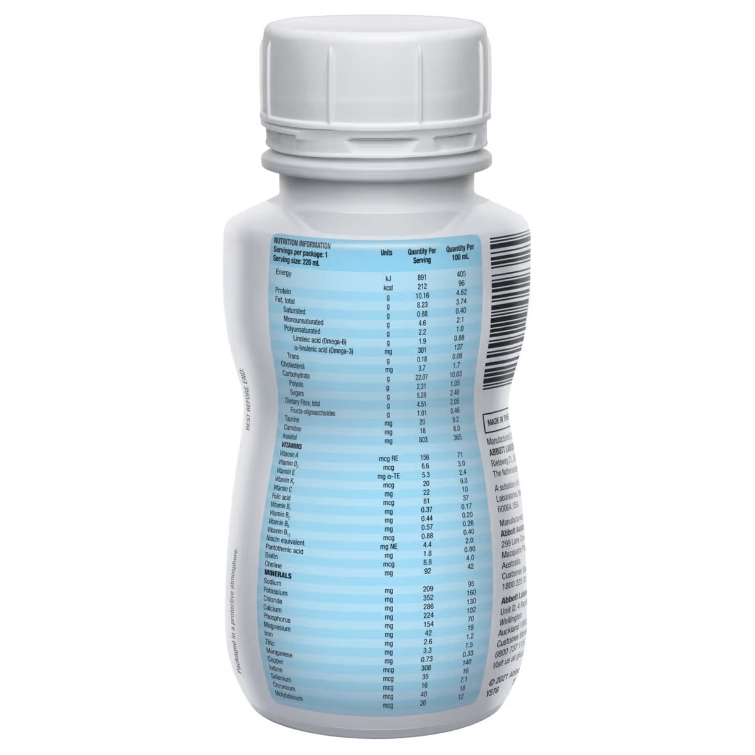 Abbott Nutrition Abbott Nutrition Glucerna Vanilla Bottle 220ml