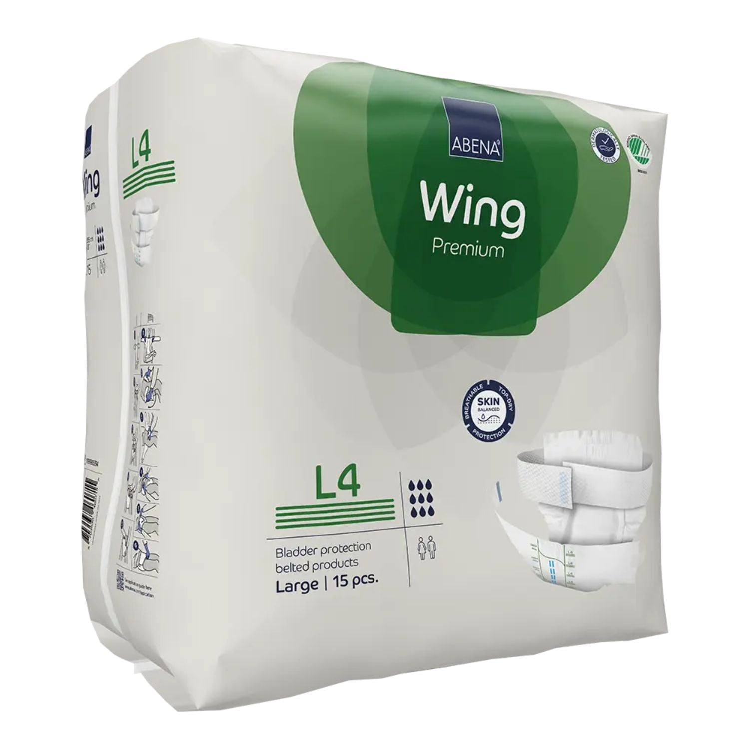 Abena Abena Wing Premium L4 Green