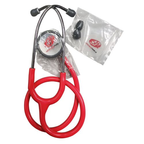 STETHOSCOPE FOCUS CLASSIC DUAL HEAD RED