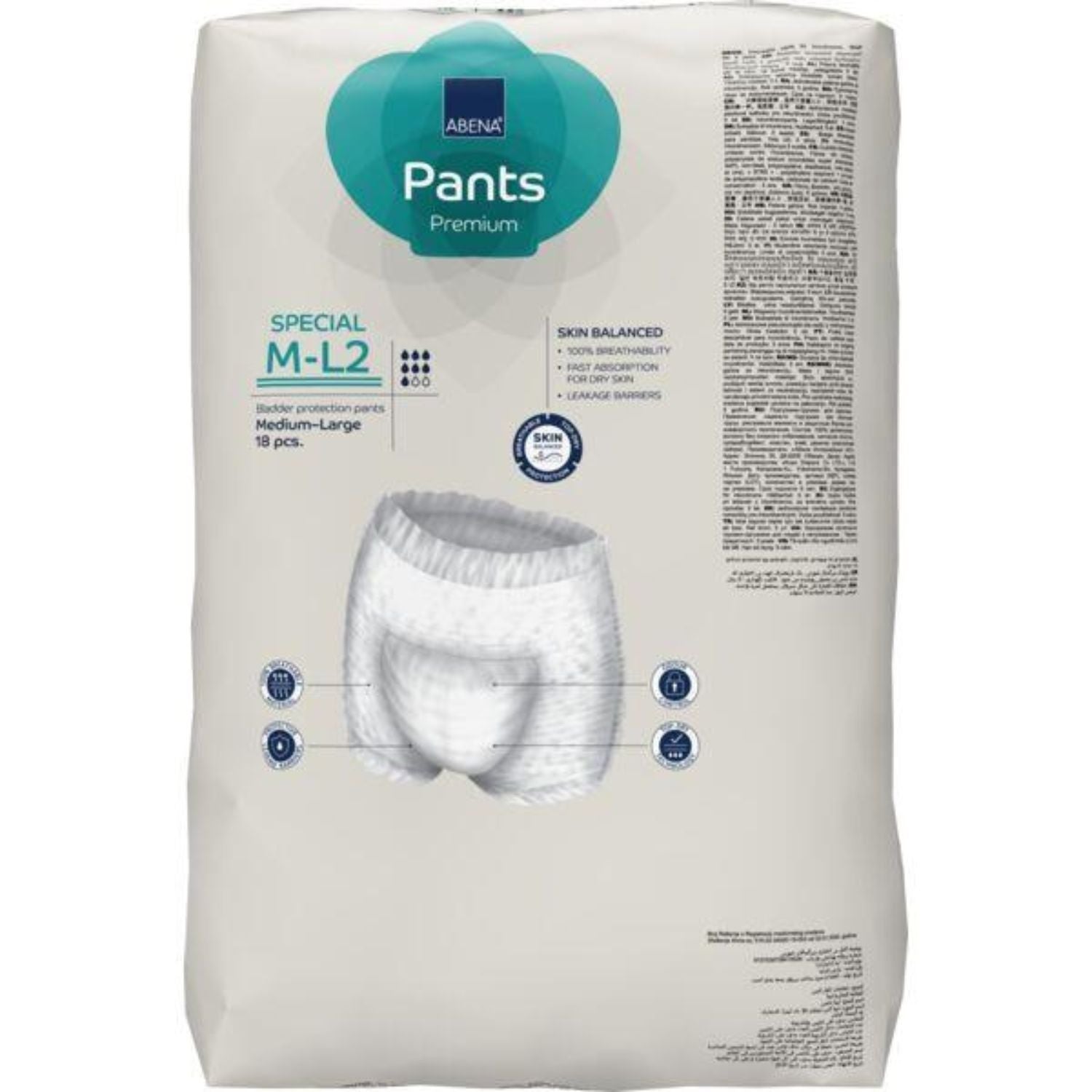 Abena Abena Pants Special M/L2 Grn 1700ML