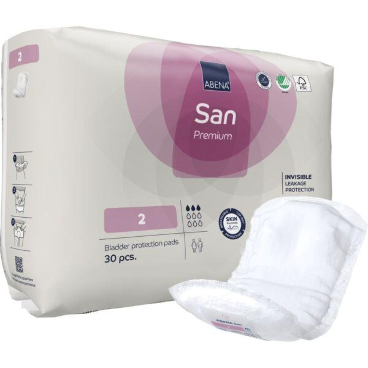 Abena Abena San 2 Premium L/Purple