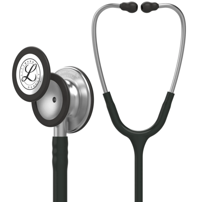 STETHOSCOPE LITTMANN CLASSIC III BLACK