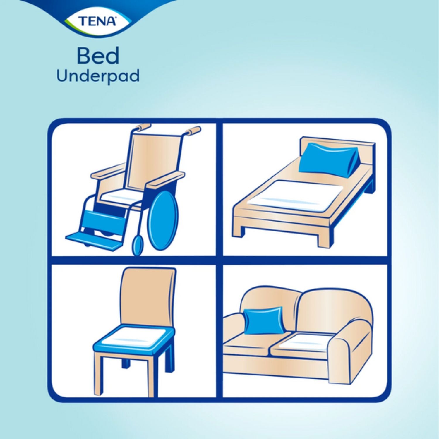 Tena Tena Bed Pad Plus 60x90cm