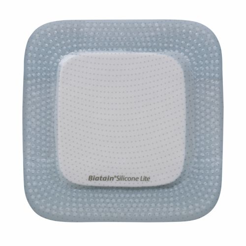Coloplast Biatain Silicone Lite Foam Dressing 7.5x7.5cm Box of 10
