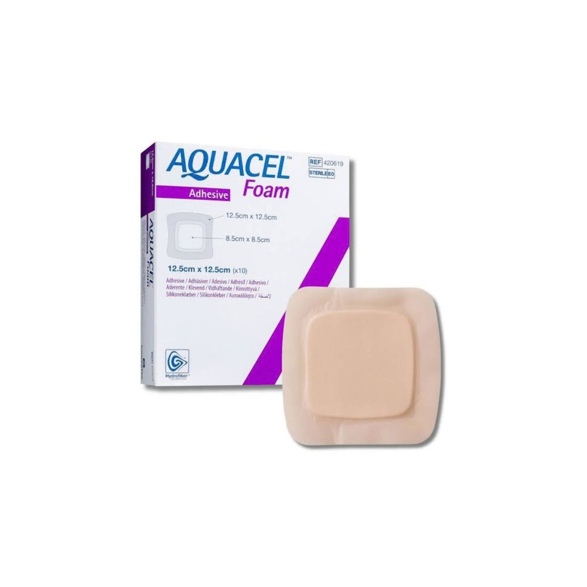 Aquacel Aquacel Foam Dressing Adhesive 12.5 x12.5cm