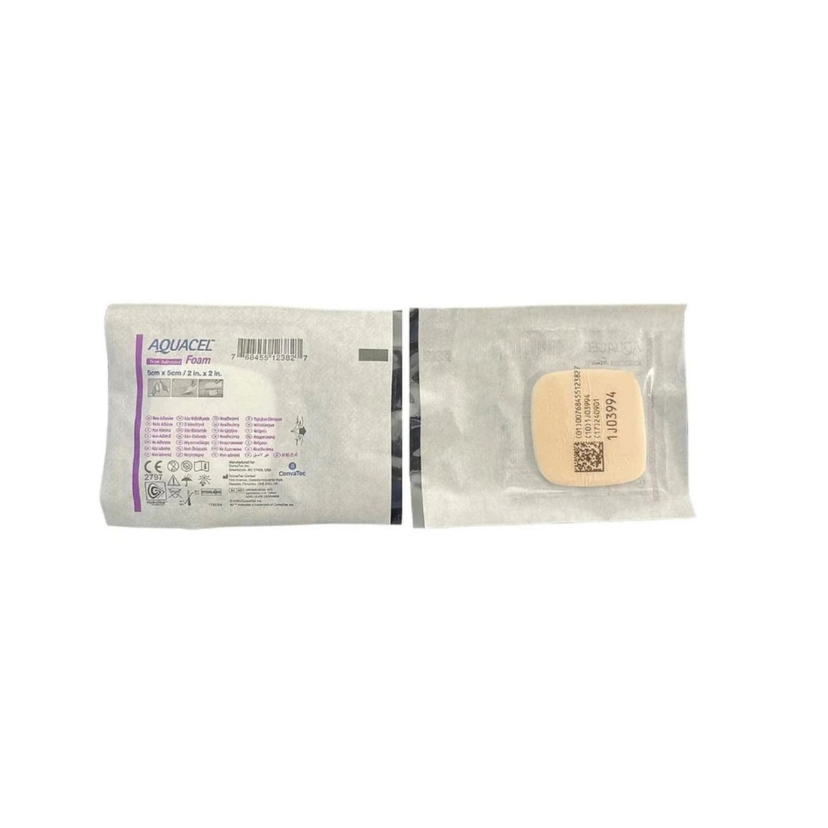 Aquacel Convatec Aquacel Foam Dressing Non-Adhesive 5x5cm