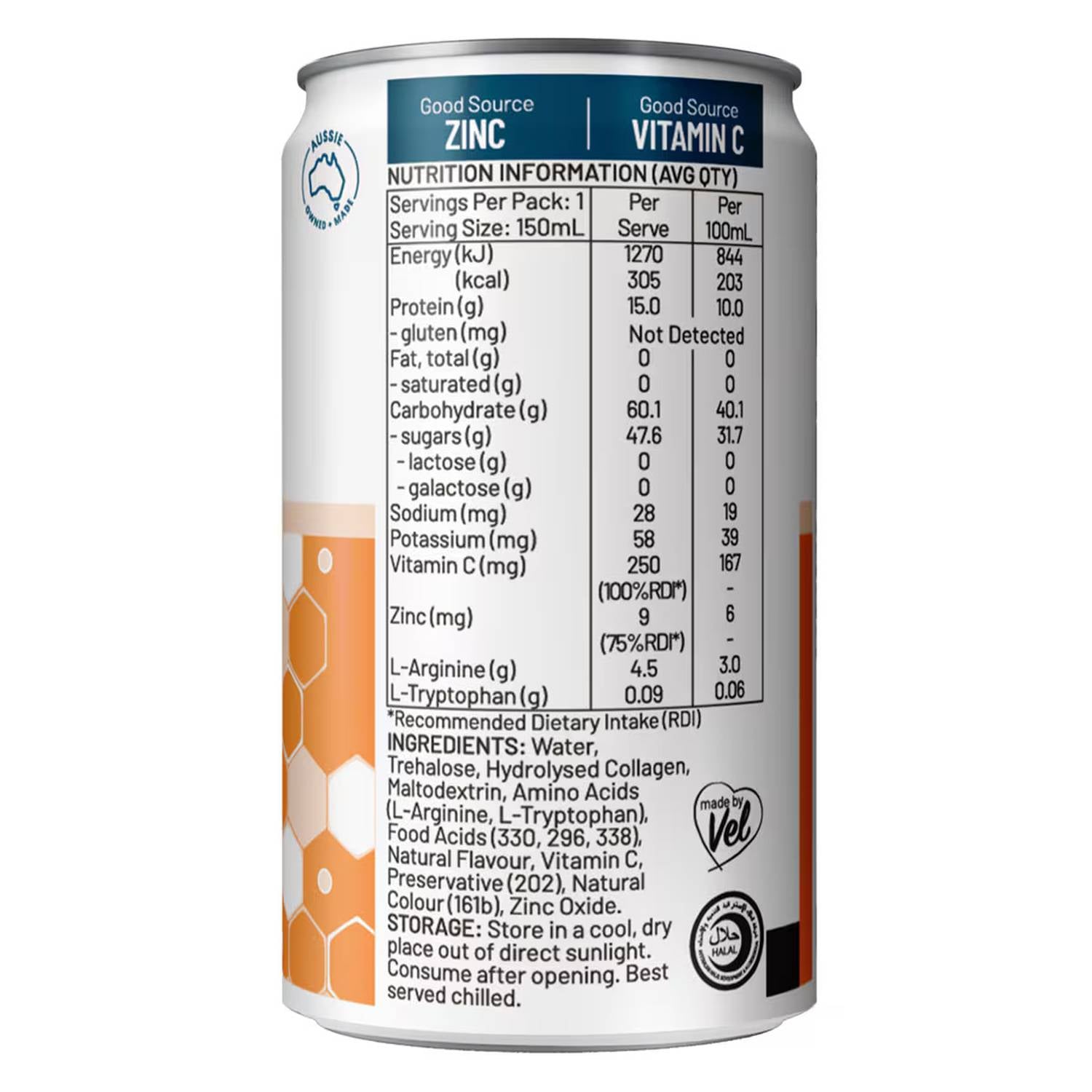 Flavour Creations Flavour Creations Argie Arginine Orange