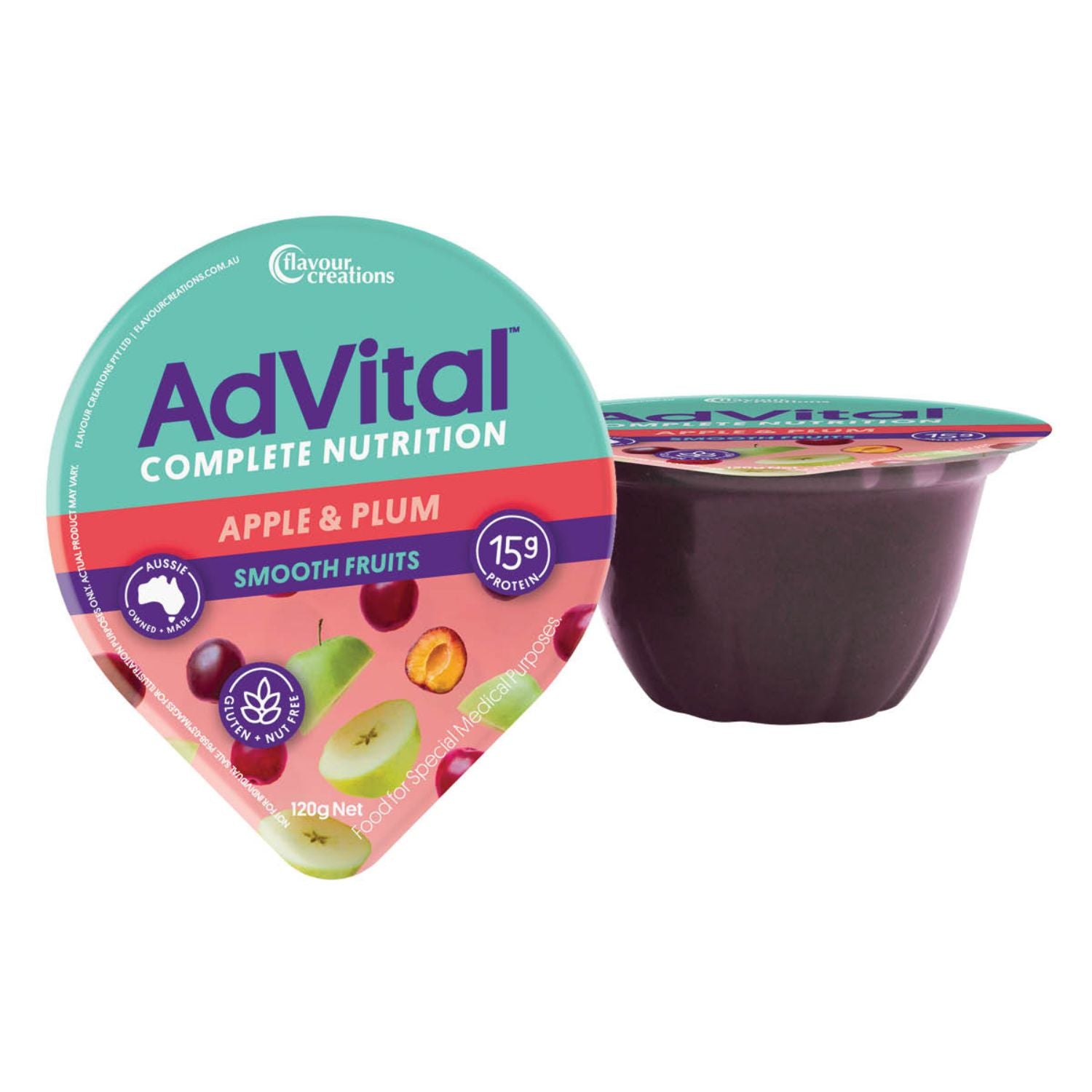 Flavour Creations Flavour Creations AdVital Smooth Fruits Apple & Plum