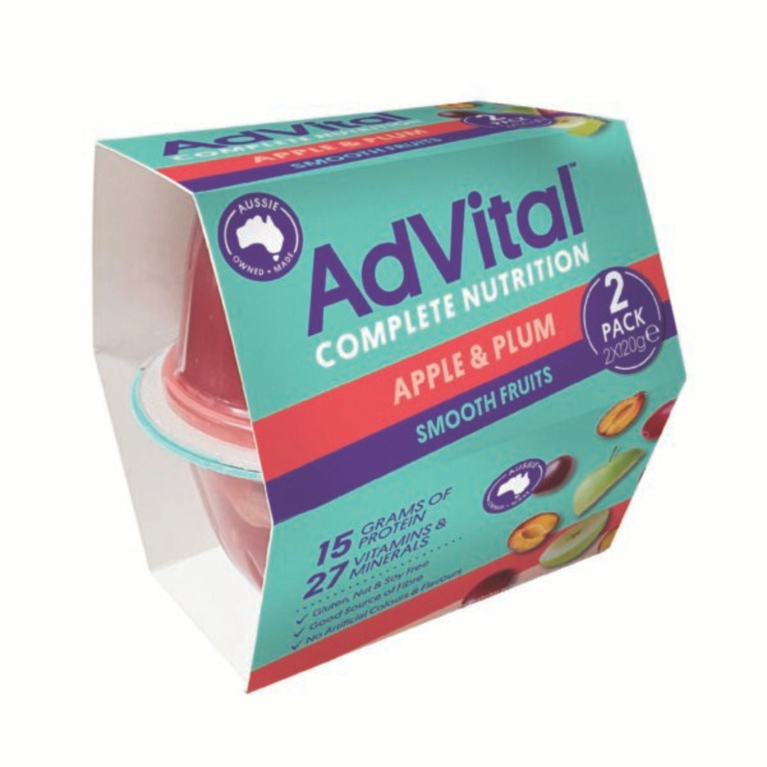 Flavour Creations Flavour Creations AdVital Smooth Fruits Apple & Plum