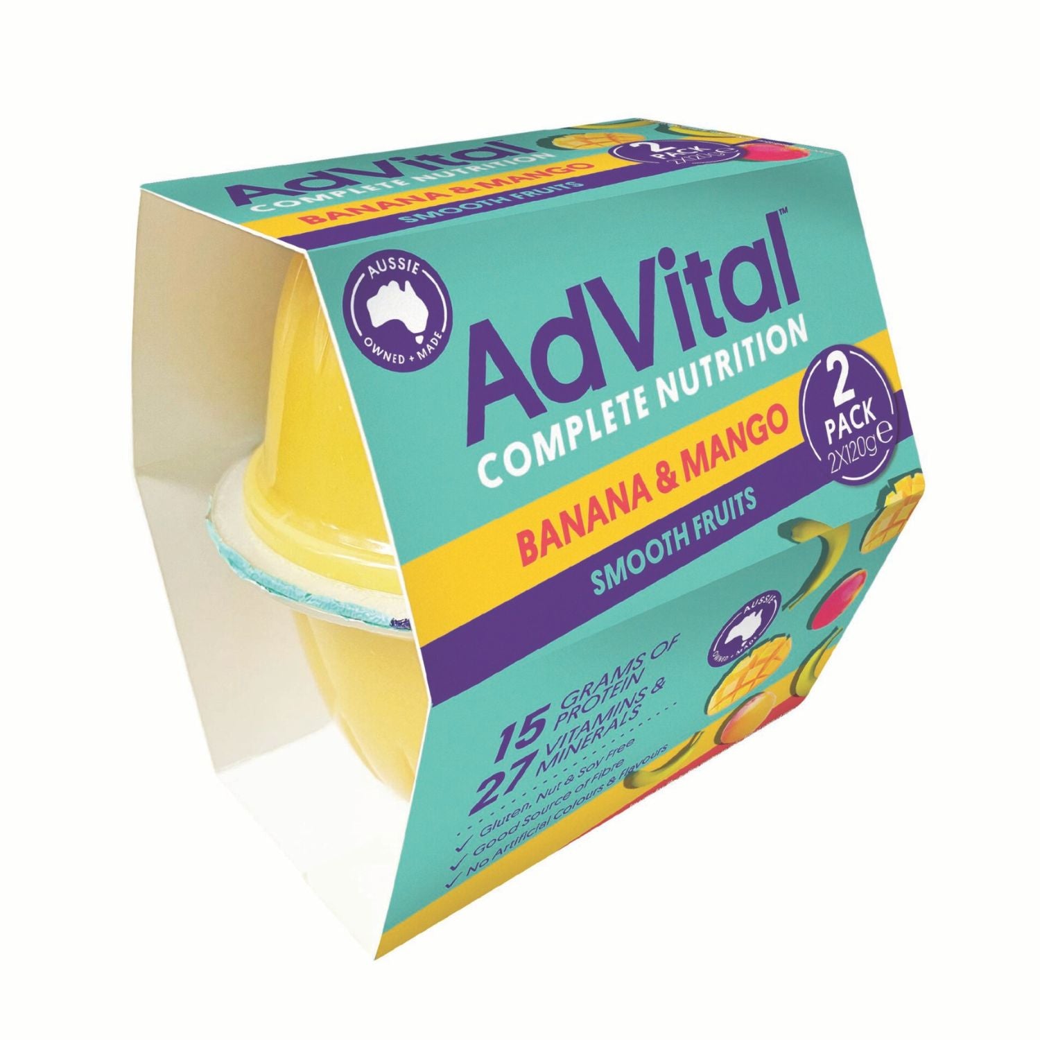 Flavour Creations Flavour Creations AdVital Smooth Fruits Banana & Mango