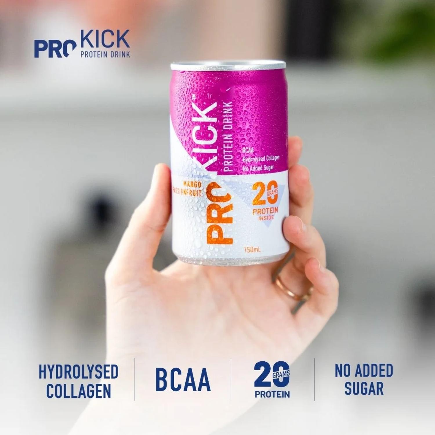 Flavour Creations ProKick 20g Protein Drink Mango Passionfruit 150mL