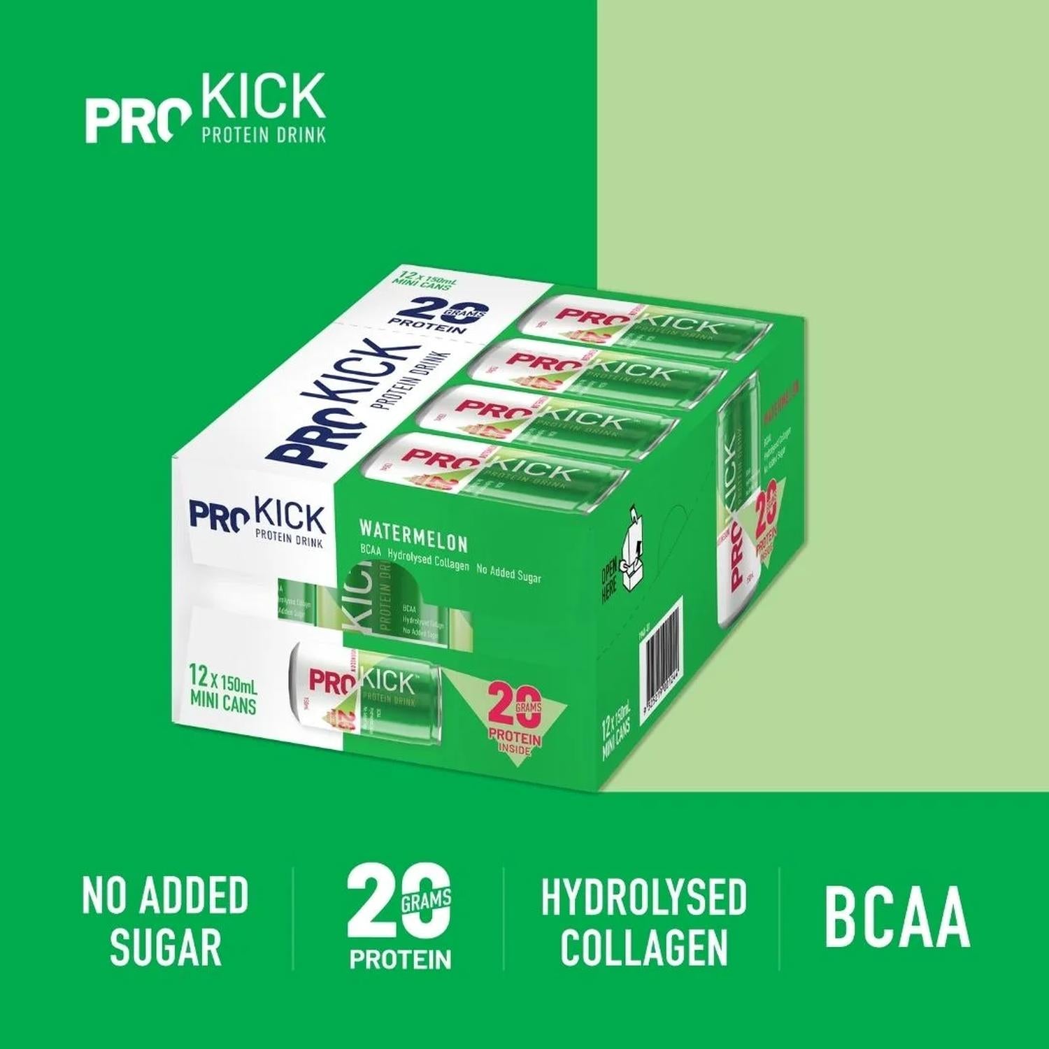Flavour Creations ProKick 20g Protein Drink Watermelon 150mL