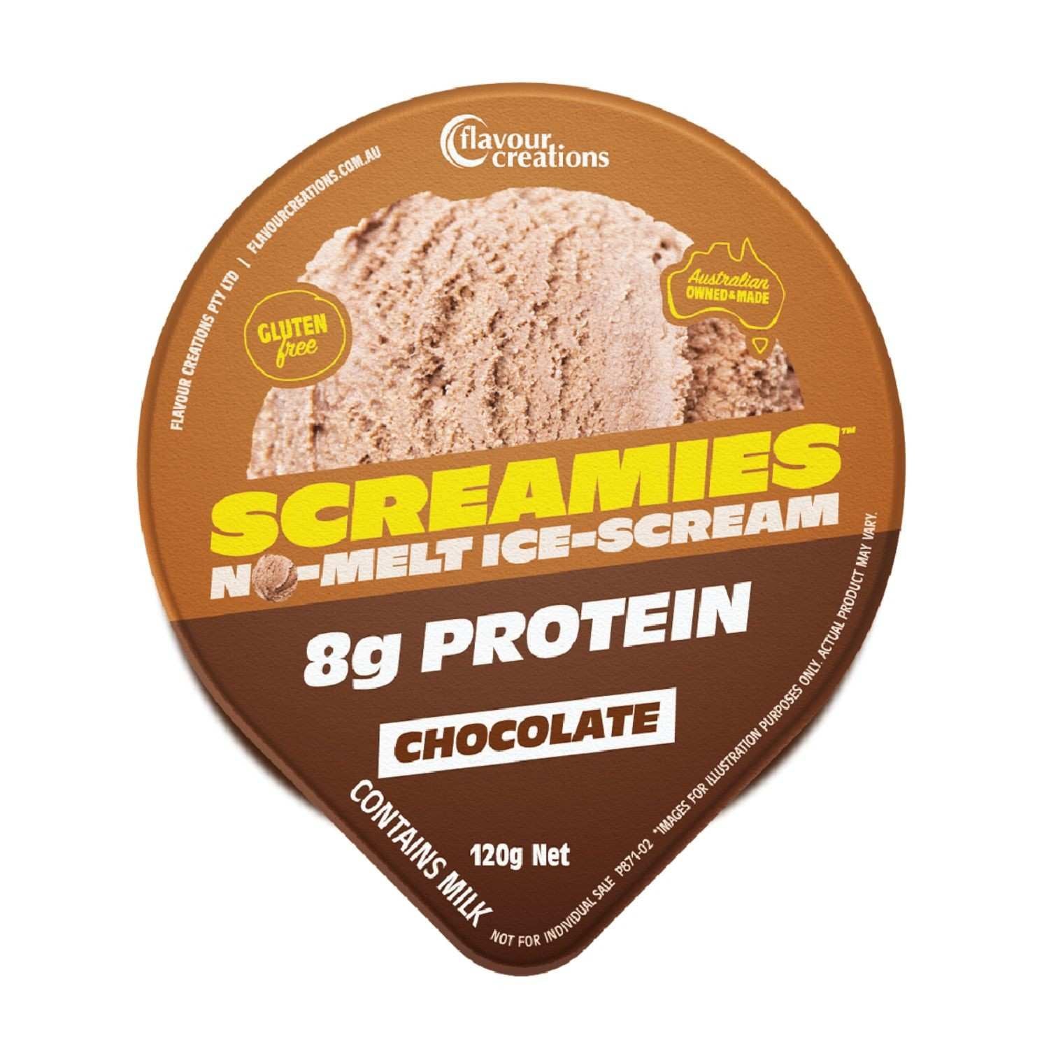 Flavour Creations Flavour Creations Screamies No Melt Ice Cream Protein Chocolate