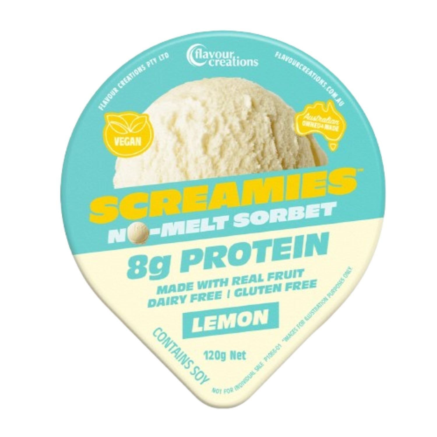 Flavour Creations Flavour Creations Screamies No-Melt Sorbet Lemon