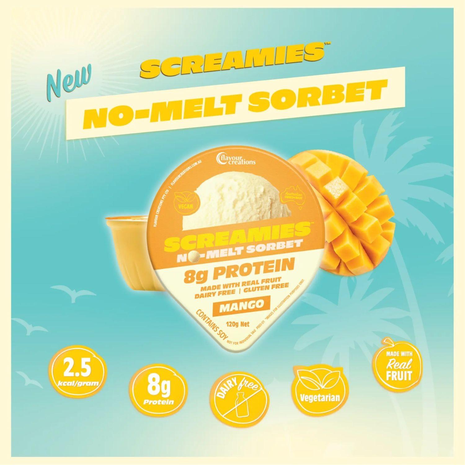 Flavour Creations Flavour Creations Screamies No-Melt Sorbet Mango