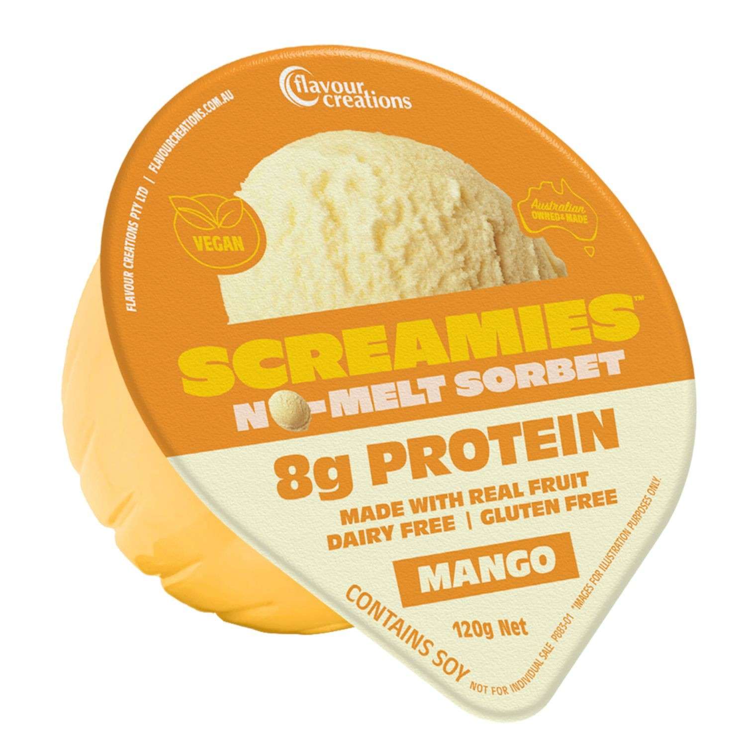 Flavour Creations Flavour Creations Screamies No-Melt Sorbet Mango