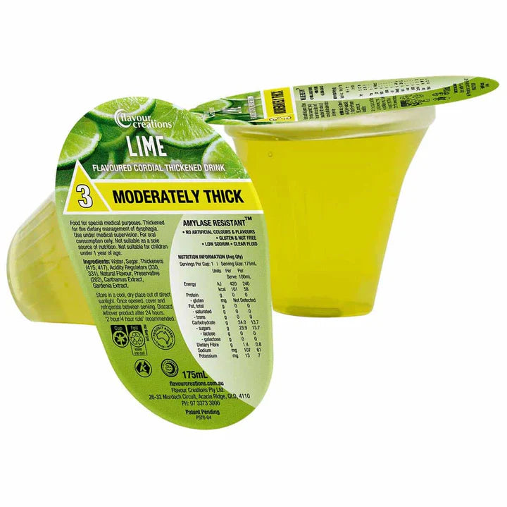 Flavour Creations Flavour Creations Lime Cordial Level 3 (400 - Moderately Thick) Carton of 12