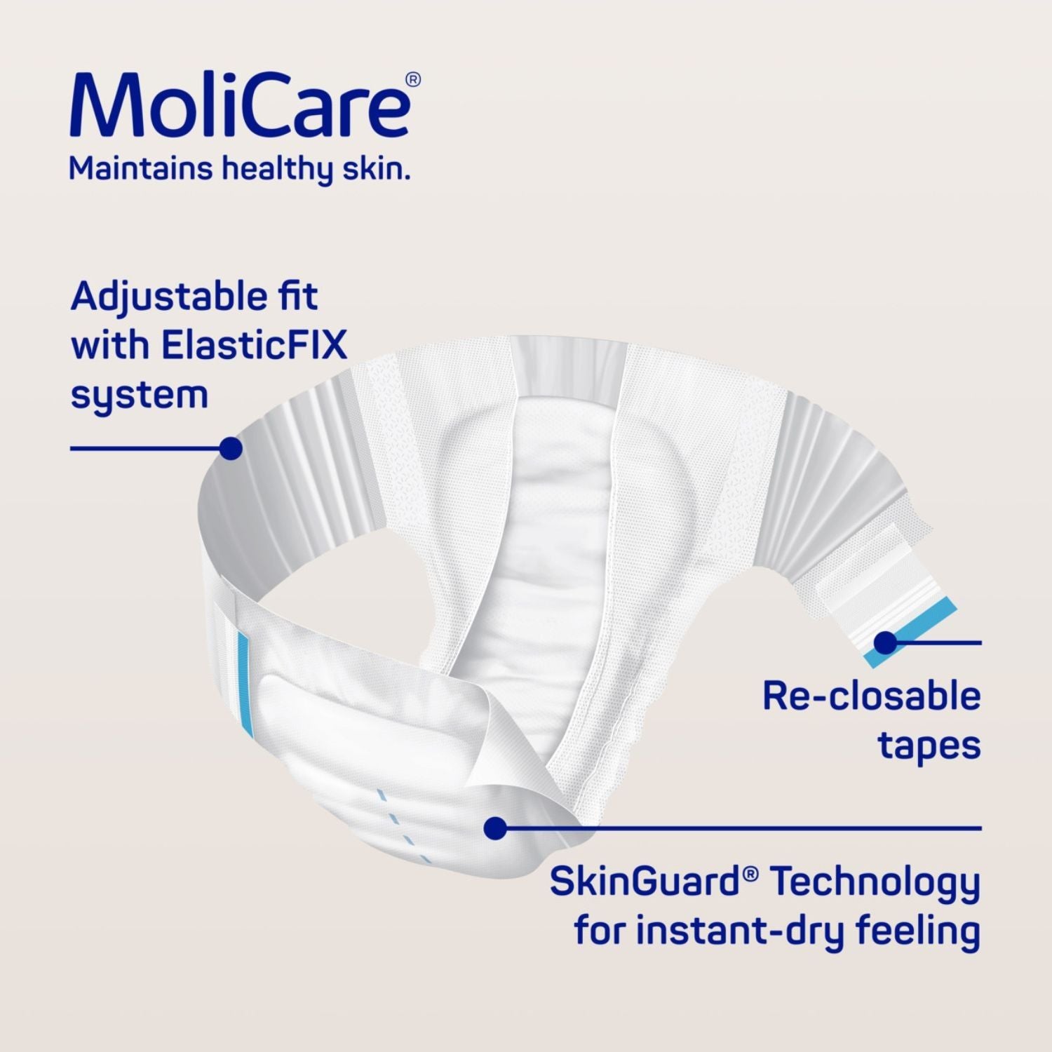 Molicare Molicare Premium Elastic 8 Drop XLarge