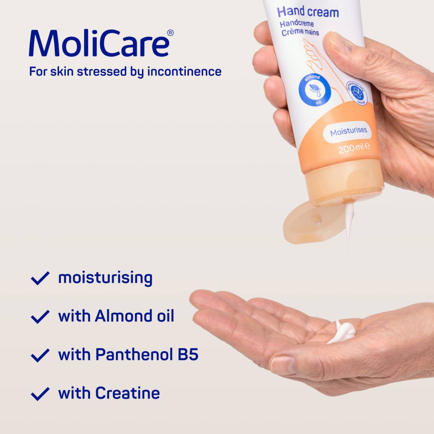 Molicare Molicare Hand Cream 200ml
