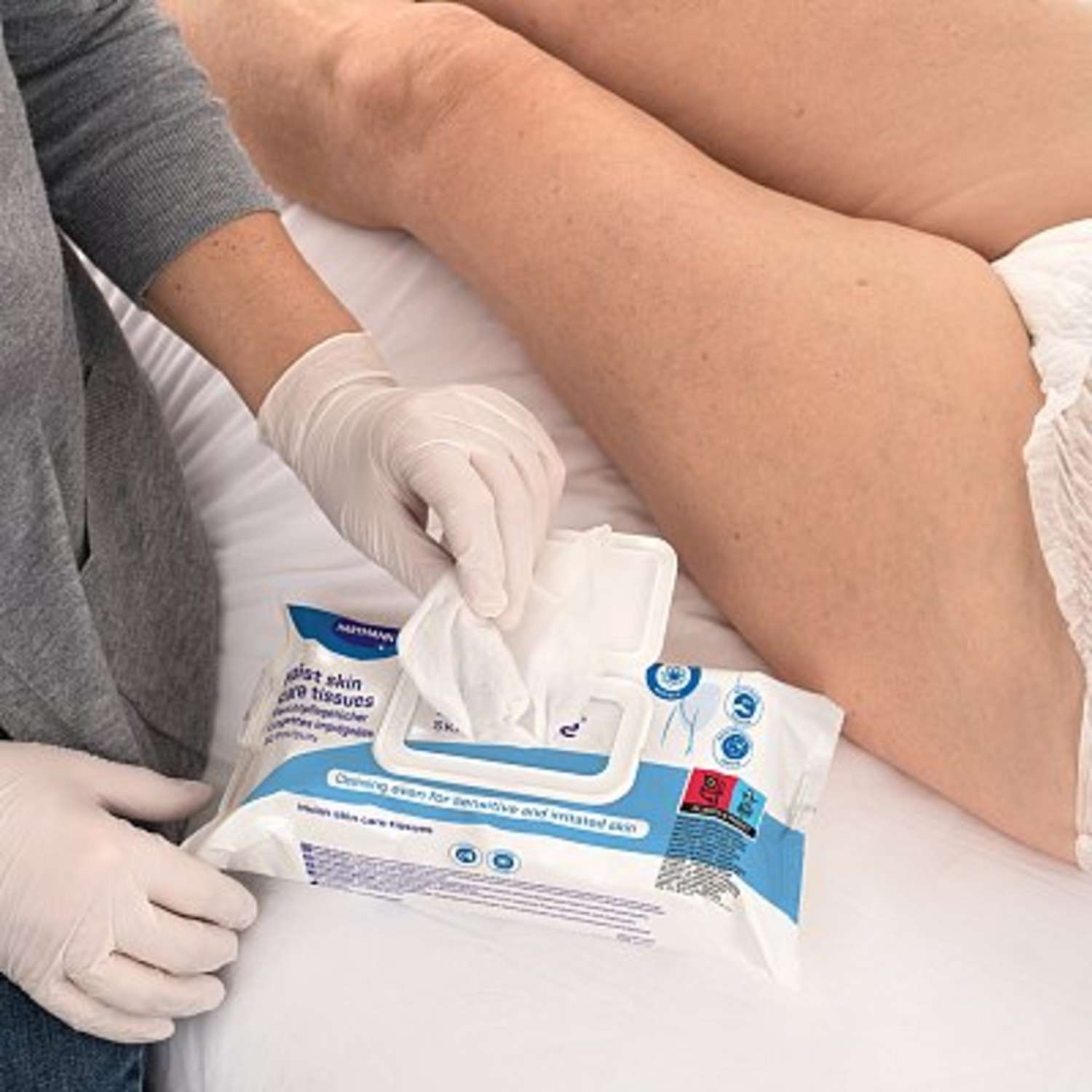 Molicare MoliCare Skin Moist Skin Care Tissues 20×30cm