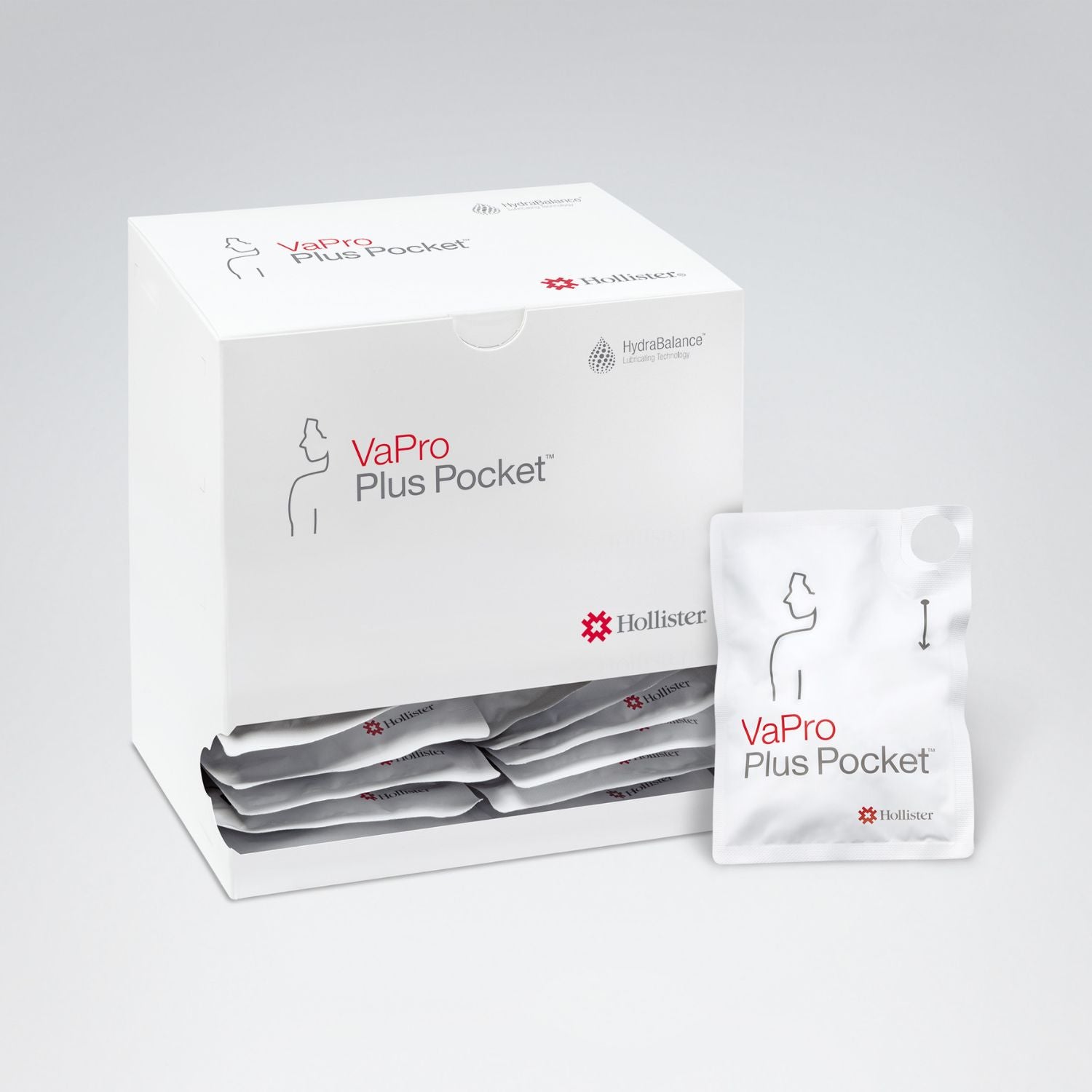 Hollister Hollister VaPro Plus Pocket No Touch Intermittent Catheter With Tip Male 40cm