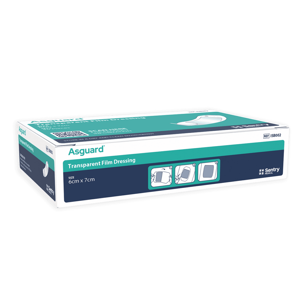 Asguard Sentry Medical Asguard Film Dressing, Sterile Box of 50