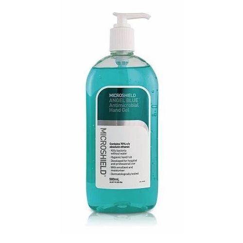 Microshield MICROSHIELD HAND GEL ANGEL BLUE 500ml Bottle 500ml