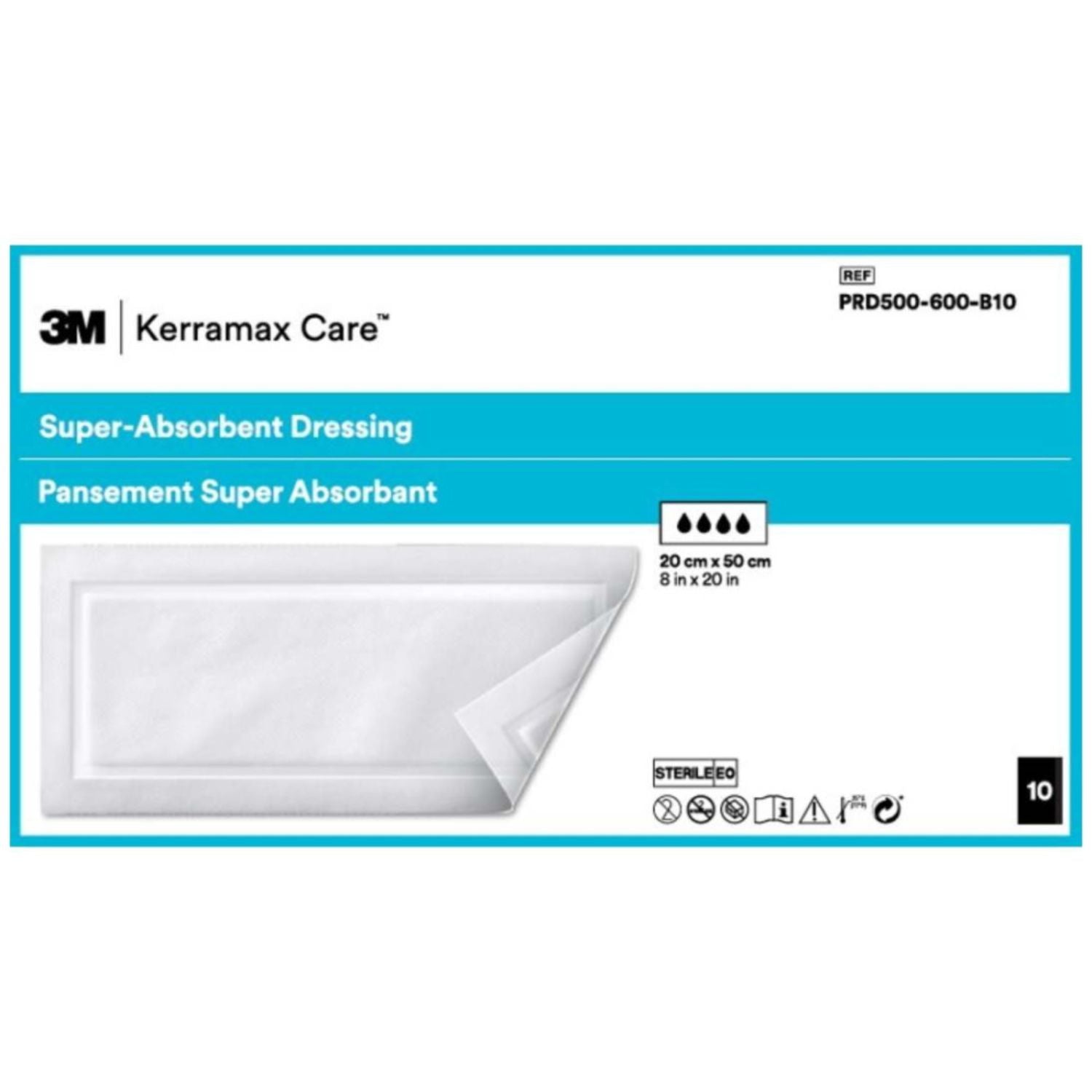 3M 3M KerraMax Care Super-Absorbent Dressing