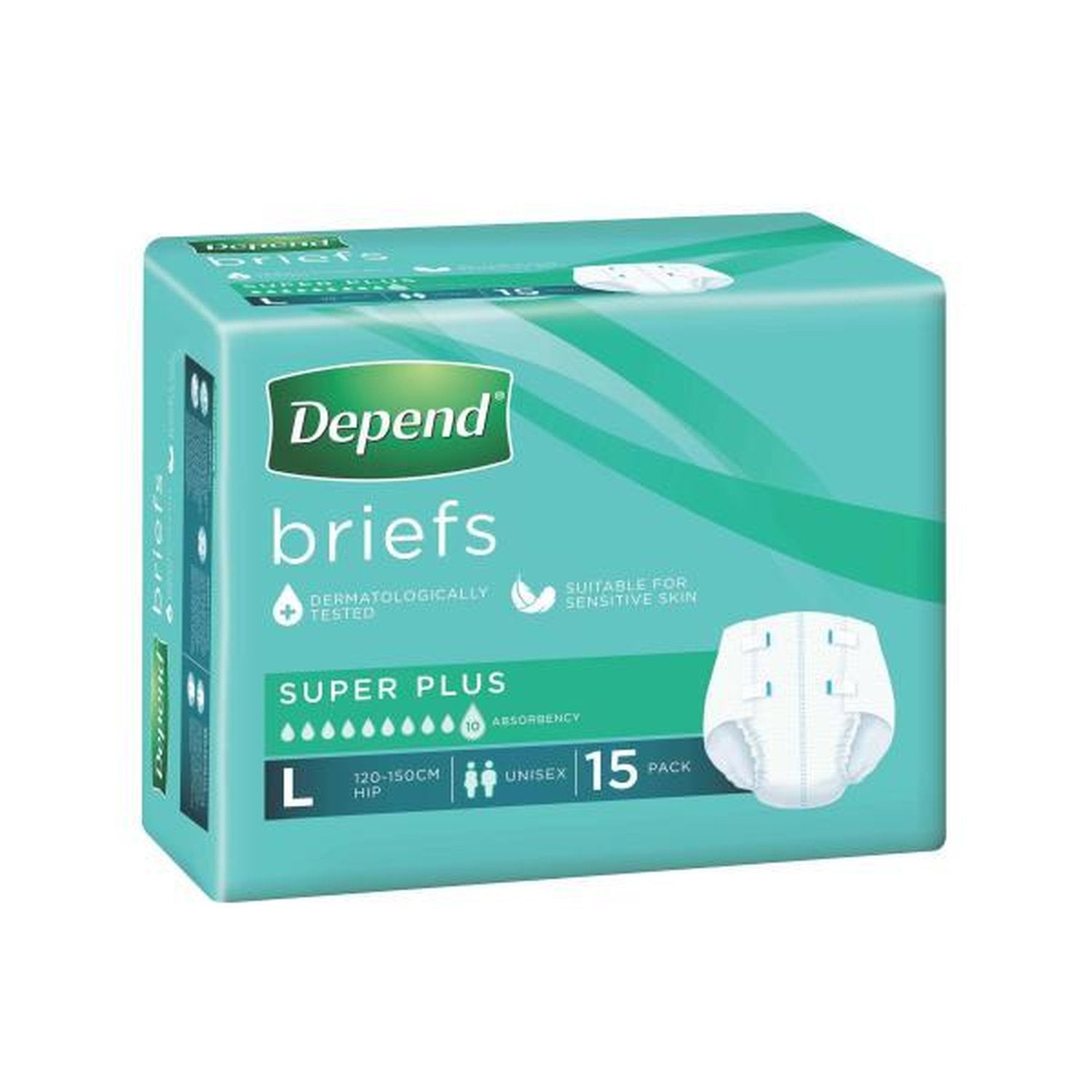 Depend Depend Brief Super Plus Large