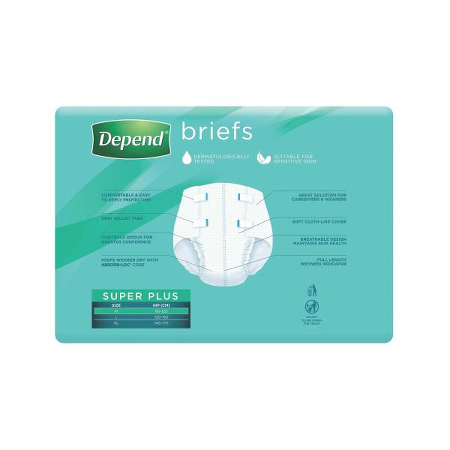 Depend Depend Brief Super Plus Medium