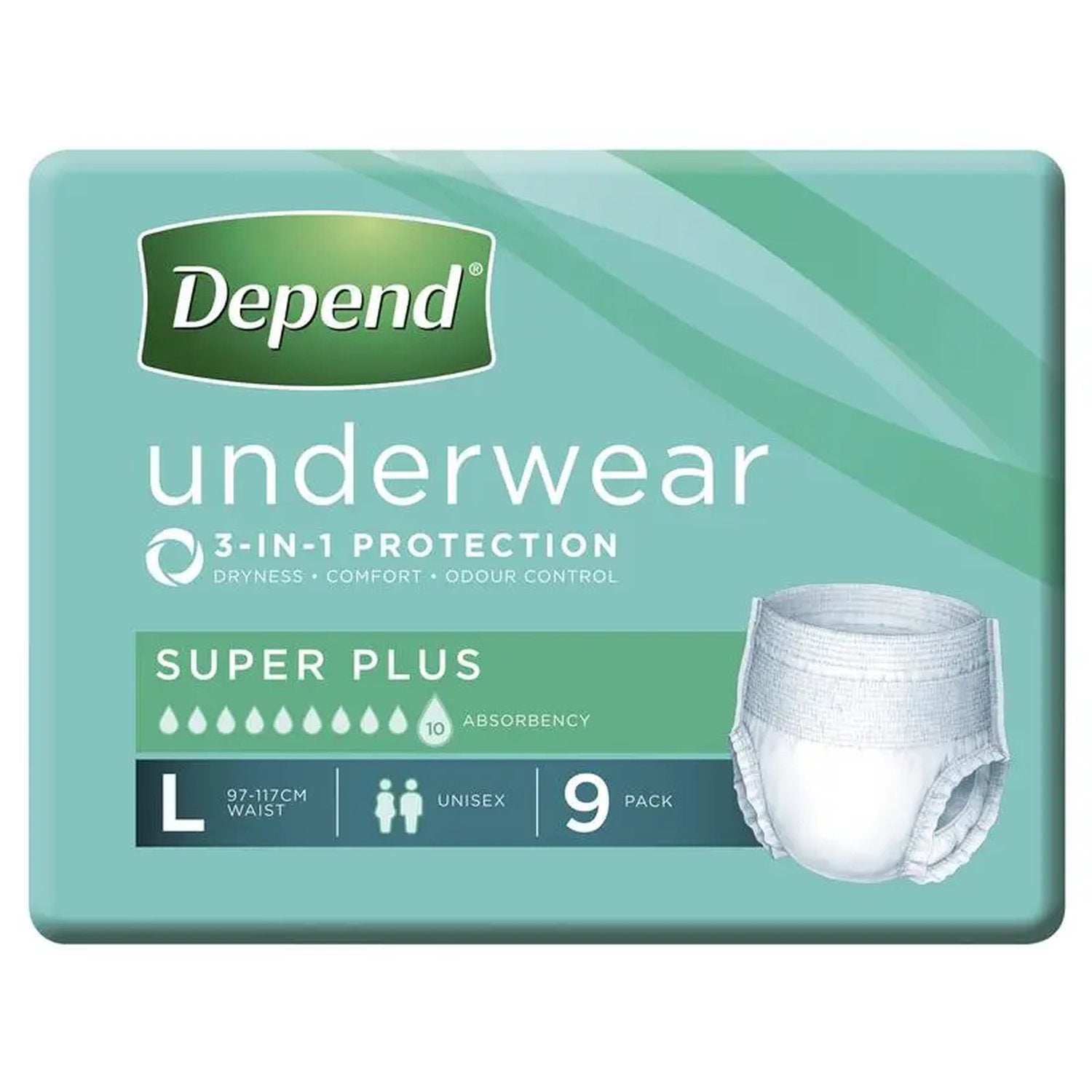 Depend Depend Super PLUS Unisex