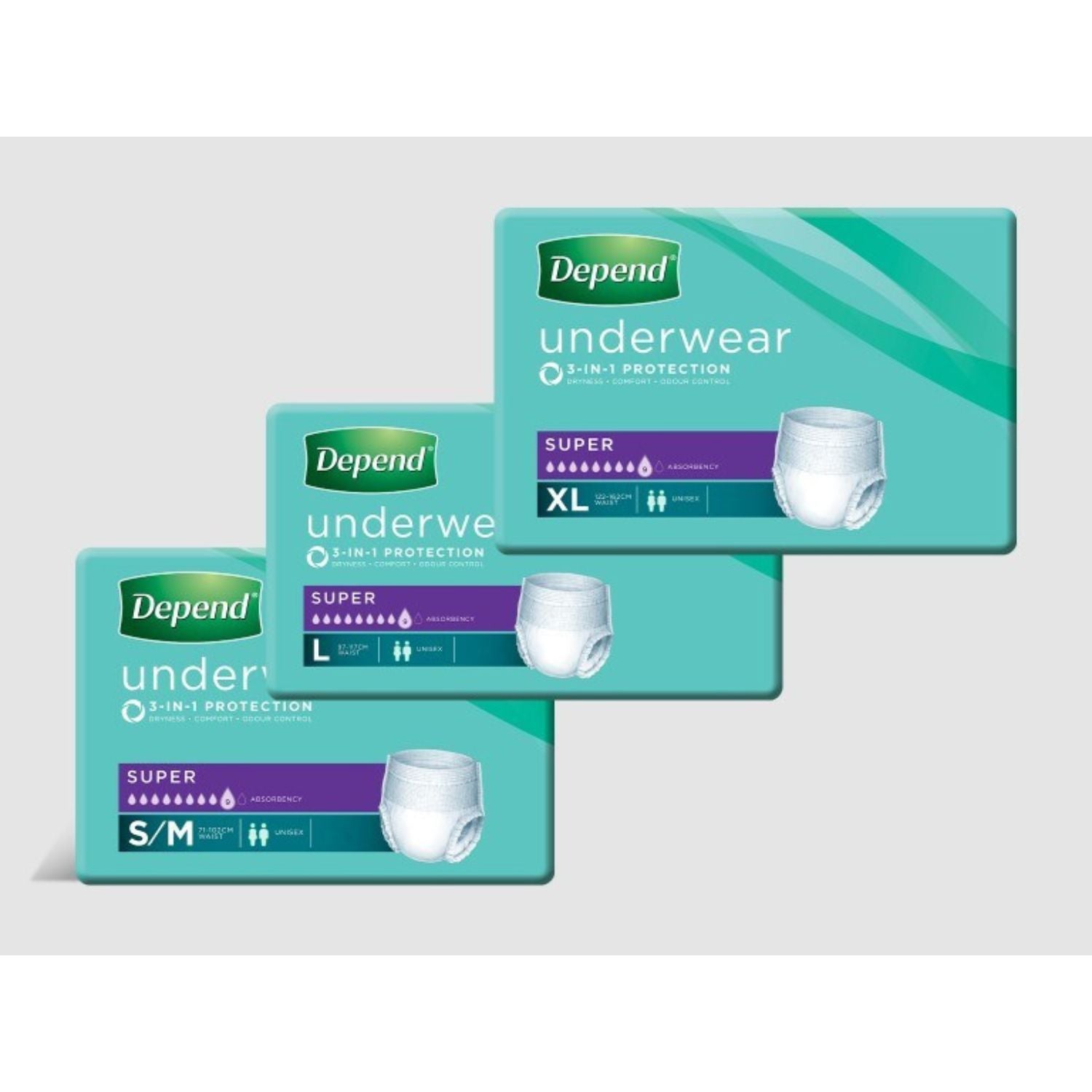 Depend Depend Super Unisex Underwear