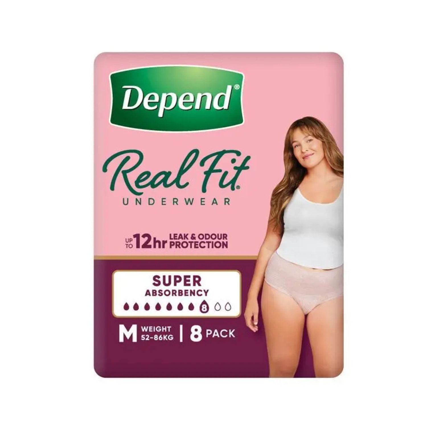 Depend Depend Real Fit for Women Super
