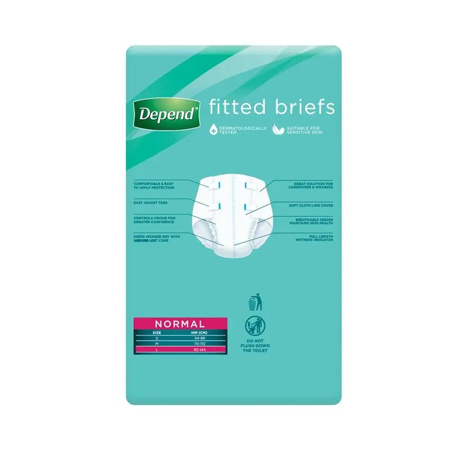 Depend Depend Brief Normal Large