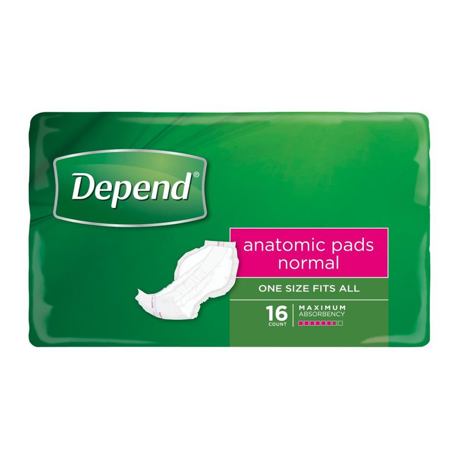 Depend Depend Anatomic Pad-Normal