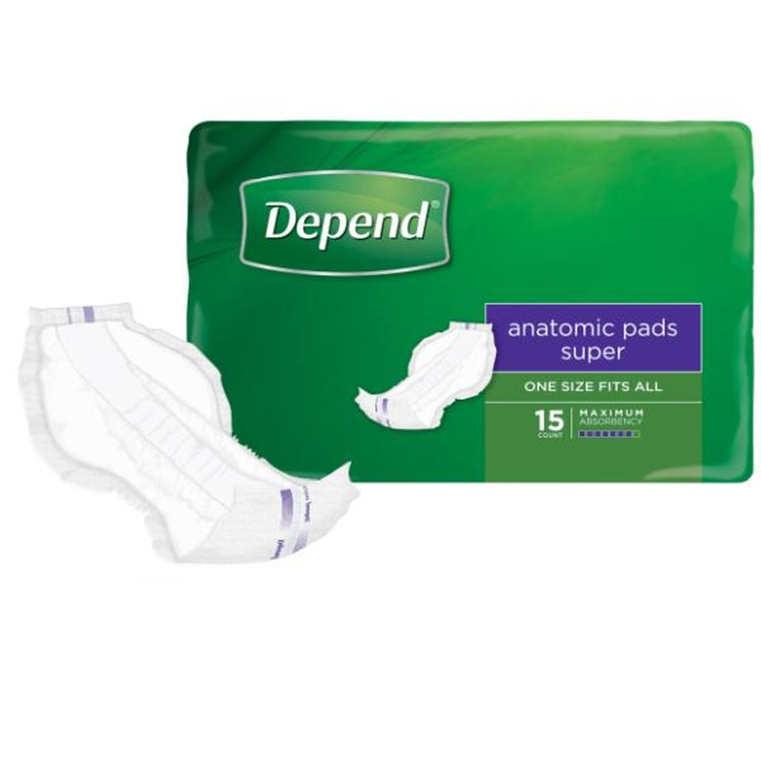 Depend Depend Anatomic Pad-Super