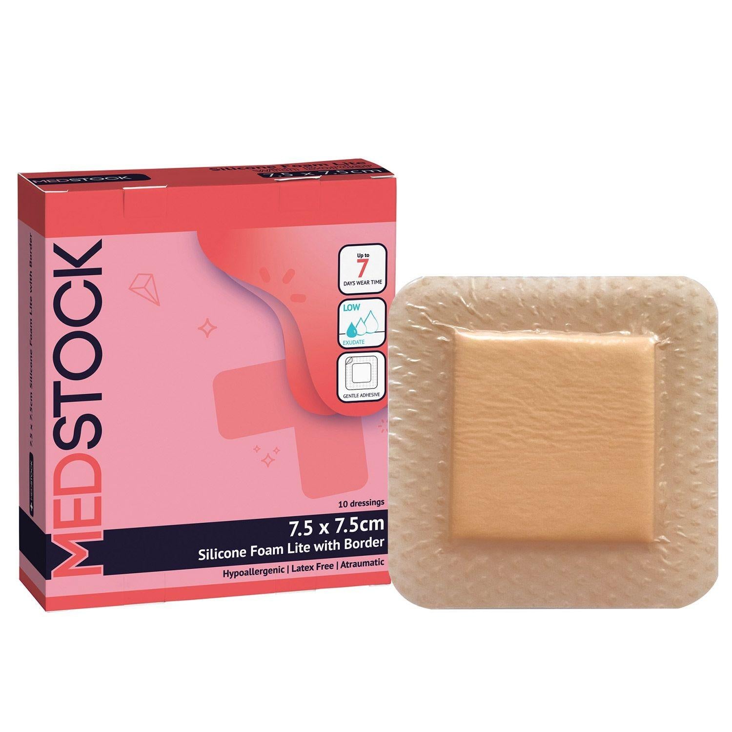 Medstock Medstock Silicone Foam Border Lite