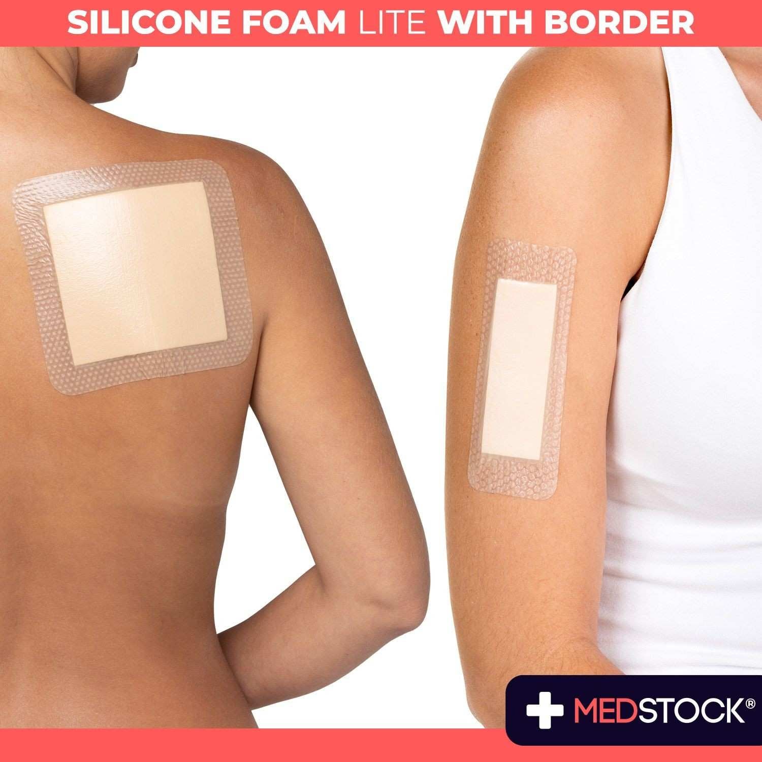 Medstock Medstock Silicone Foam Border Lite