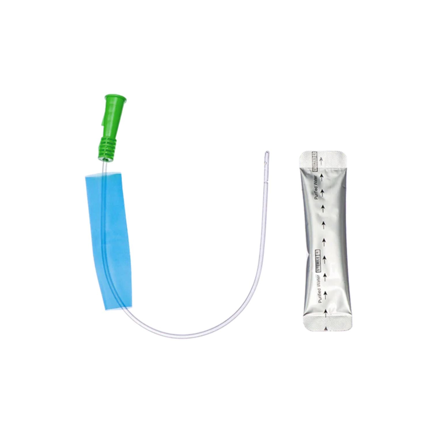M-Devices M-Devices Hydrophilic Nelaton Catheter with Water Sachet 40cm