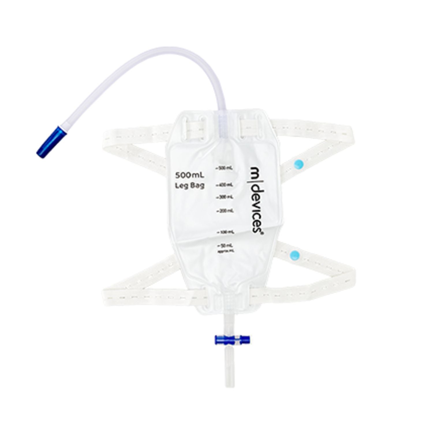 M-Devices M-Devices Bag Leg 500ml T-Tap Nrv Tube Elastic Strap