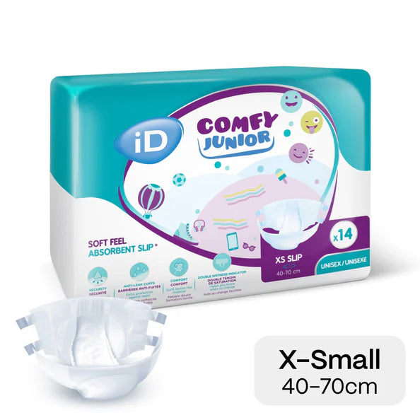 Ontex Ontex iD Comfy Junior XS slip (40-70cm) Pack of 14