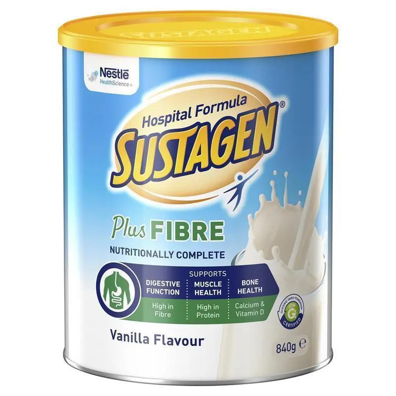 Nestle Nestle Sustagen Hospital Formula Active Plus Fibre 840g
