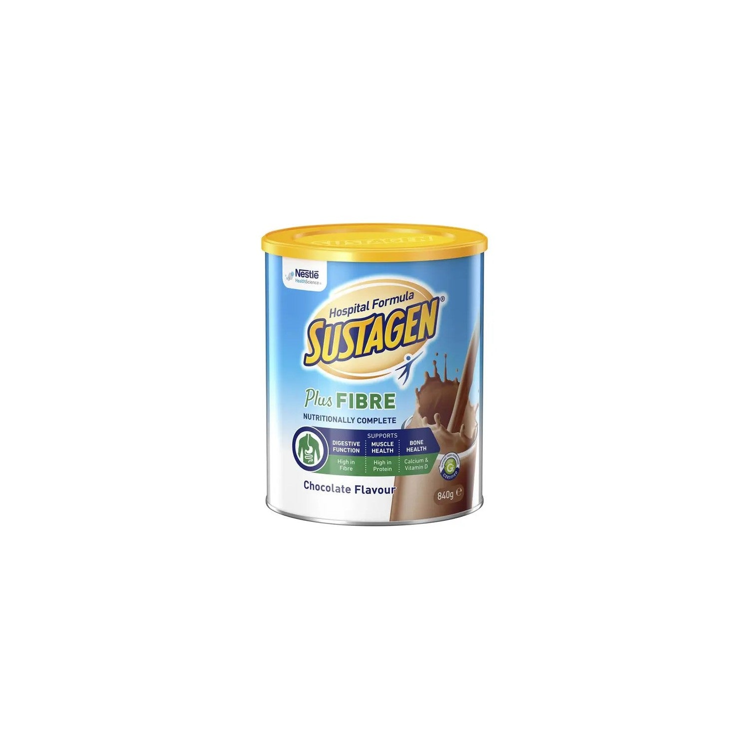 Nestle Nestle Sustagen Hospital Formula Active Plus Fibre 840g