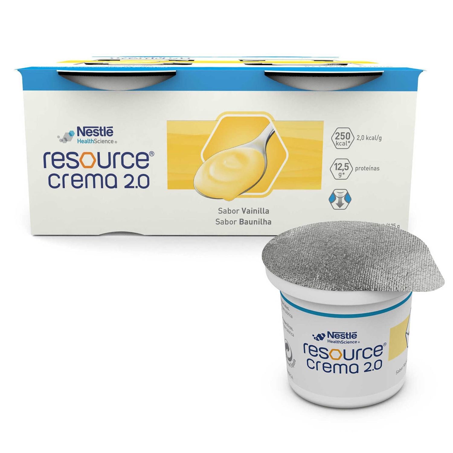 Nestle Health Science Nestle Dessert 2.0 Vanilla 4 x125g