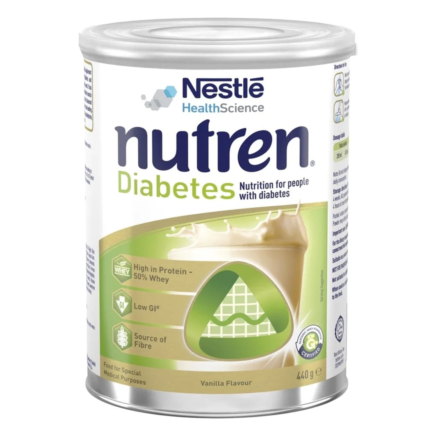 Nestle Nestle Nutren Diabetes Vanilla 440g