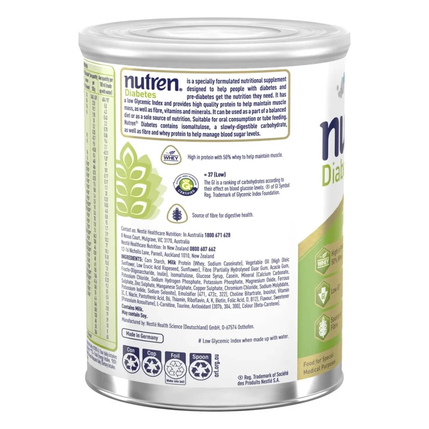 Nestle Nestle Nutren Diabetes Vanilla 440g