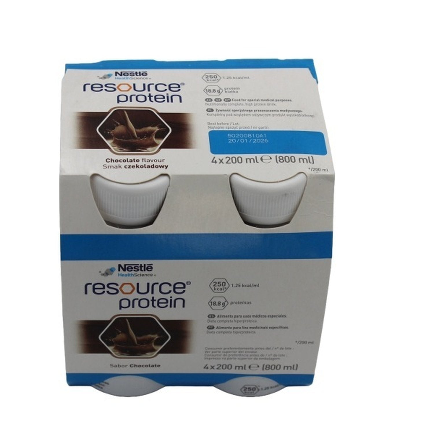 Nestle Nestle Resource Protein Chocolate 200ml