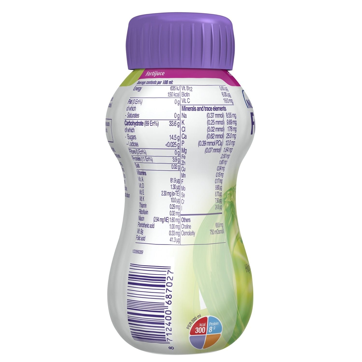 Nutricia Nutricia Fortijuice 200ml
