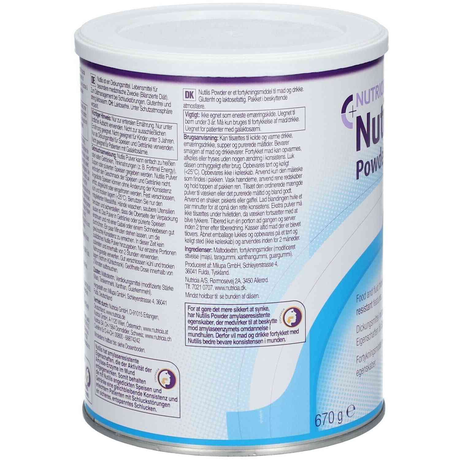 Nutricia Nutricia Nutilis Powder 670g